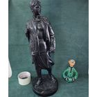 Красноармеец Солдат Снайпер Партизан Большая Фигура 8кг Касли Зоя Космодемьянская 50см телогрейка 1980год СССР