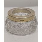 Все лоты с 1р.Серебро хрусталь солонка