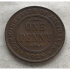 Австралия 1 пенни 1928 Георг V