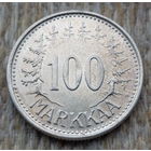 Финляндия 100 марок 1956 года, UNC. Серебро! Предложи свою цену или обмен!