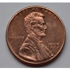 США, 1 цент  1995 г.