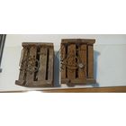 2 механизма старинных часов