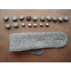 17 пуговиц 1920-1930-х годов Европа от шинели (немецкой?).