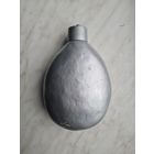 Фляжка ПМВ, реплика, ПЛАСТИКОВАЯ, пищевая