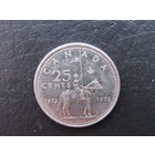 25 центов,1973, Конная полиция Канады. Канада.