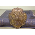 Киверная бляха Русской армии,  полковая. ВОЙНА 1812 год. Распродажа коллекции вещей. С РУБЛЯ! АУКЦИОН!