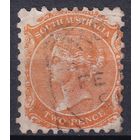 169.Aust. Великобритания. Австралийские штаты. Южная Австралия. Виктория. Стандарт. 1870 г. 2p. Mi.#34A.
