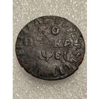 1 копейка 1715 года, Петр I, буквы НД