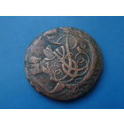 2 КОПЕЙКИ 1760 РЕДКИЙ!!! ПЕРЕЧЕКАН ИЗ ОБЛАЧНИКА 1756!!!