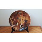 Тарелка Пятая декоративная "Шарлатан" художник Альберт Анкер коллекция "Наследие Анкера" Швейцария