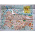 3 карты: Турин (65х50 см), его окрестности (60х40) и область Пьемонт (70х60)