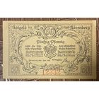 Нотгельд , 50 пфеннигов, Нёренберг 1920 год. Веймарская республика