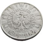 Польша, 10 злотых 1935 Пилсудский. Приятные. С рубля.