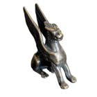 Статуэтка миниатюра Грифон Латунь