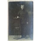 Фото М.Шеденко для друга Тимофея Виноградова. 1919 г. 8.5х13.5 см. (Из фотографий семьи Виноградовых)