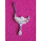 Кулон винтажный алюминий СССР.