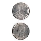 25 центов США 2012 Национальный парк Гавайских вулканов (Гавайи)  P