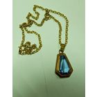 Кулон,винтаж,ювелирное стекло