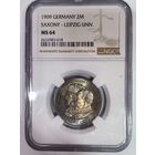 2 марки 1909 ms 64 NGC - университет Лейпцига