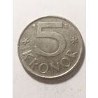 Швеция 5 крон 1990