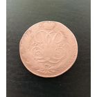 5 копеек 1761г. Разновидность. У орла контурный хвост.