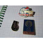 Три значка/6 с рубля!