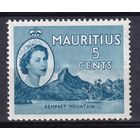 122.BrKSe. Великобритания. Колонии. Маврикий. Елизавета II. Местные мотивы. 5C. 1954 г. Mi.#246. MNH.