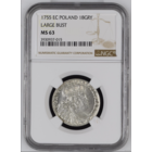 Орт 1755 Лейпциг NGC MS63