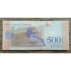 Werty71  Венесуэла 500 боливаров 2018 UNC банкнота Ворона