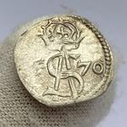 Двуденарий 1570 г., Сигизмунд Август, Вильно. Штемпель П. Платины - редкий!