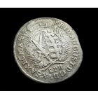 КУРФЮРШЕСТВО САКСОНИЯ-АЛЬБЕРТИН 1/12 ТАЛЕРА 1695 Г.  Фридрих Август I (1694-1733)