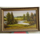 Картина ( масло, холст )    70 х 40  ;  80 х 50 )