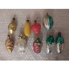 Лот ёлочных игрушек 2 СССР. С РУБЛЯ.