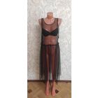 Красивые платья накидки в сетку на 42-46 размер.