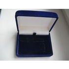 Подарочная шкатулка коробка для украшения бархатная