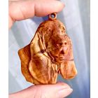 Подвеска любимого питомца - спаниель, бассет хаунд Сувель лиственницы