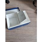 Оригинальная коробка для часов Tissot, синяя, старого образца