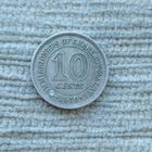 Werty71 Малайя Британская 10 центов 1950 Георг 6
