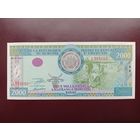 Бурунди 2000 франков 2001 UNC