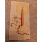 Рождественская мини открыточка