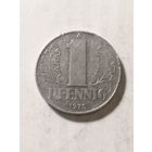 ГДР 1 пфенинг 1975
