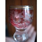 Фужер, бокал богемское стекло  150ml Чехословакия