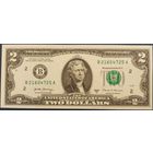 2 доллара. 2017 г. США. Unc.