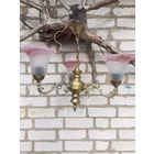 Люстра латунь