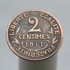 Франция 2 сантима 1911