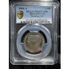 Германия 2 марки 1904 Мекленбург Шверин PCGS PR66CAM Топгрейд! Серебро