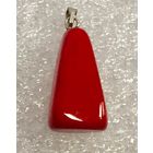 Минерал КОРАЛЛ (предположительно). Кулон. 20 мм