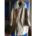 Тулуп-бекеша (полушубок) армейский бежевый. СССР, СА, ВС, 1981 год.