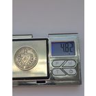 20 сентаво Куба 1915 года (Республика Куба (1915 - 1961). Серебро 900 пробы. Sm45455.