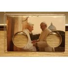 Блистер для монет 50 евроцентов 2013 и 2014 годов. Ватикан.